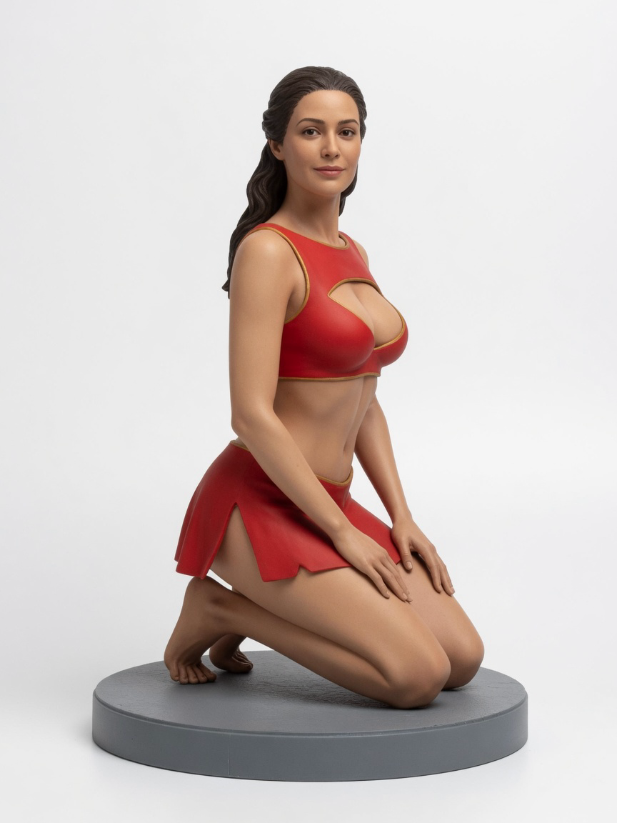 Figura garage kit Talisi Maegyr · estilo Runas · maga de runas · resina pintada a mano · Garage Kit Studio