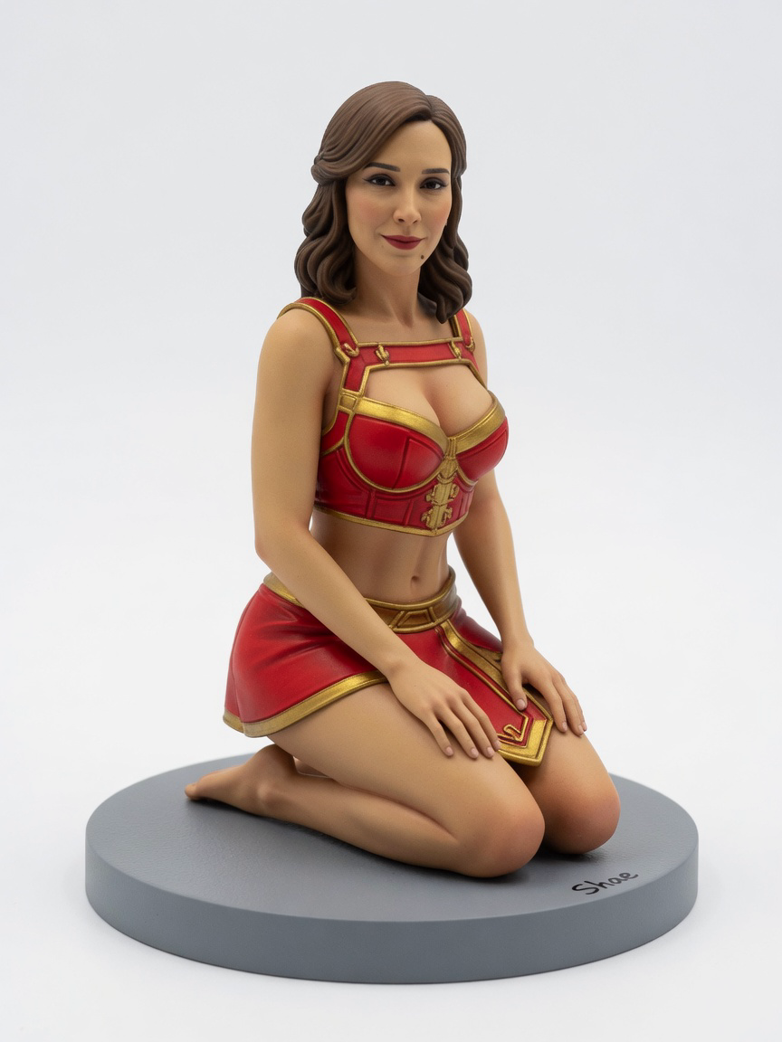 Figura garage kit Shaeh · estilo Noble · nobleza de pantalla · resina pintada a mano · Garage Kit Studio