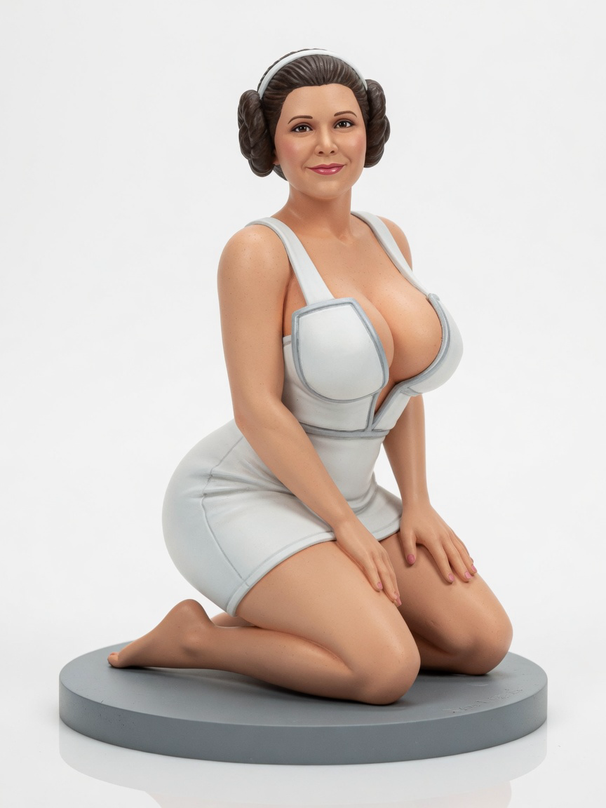 Figura garage kit Leea Alt Buns · estilo Tactica · vanguardia tactica live · resina pintada a mano · Garage Kit Studio