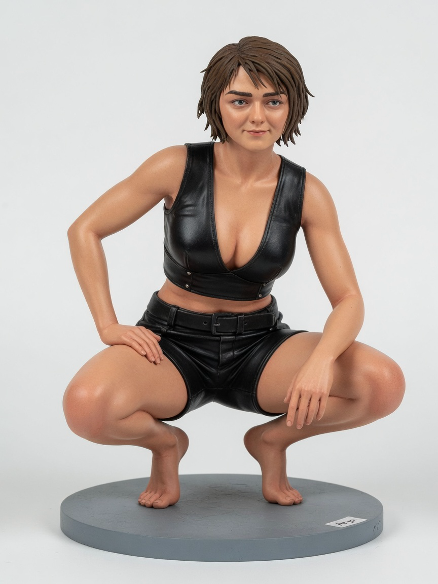 Figura garage kit Aryi Alt · estilo Noble · nobleza de pantalla · resina pintada a mano · Garage Kit Studio