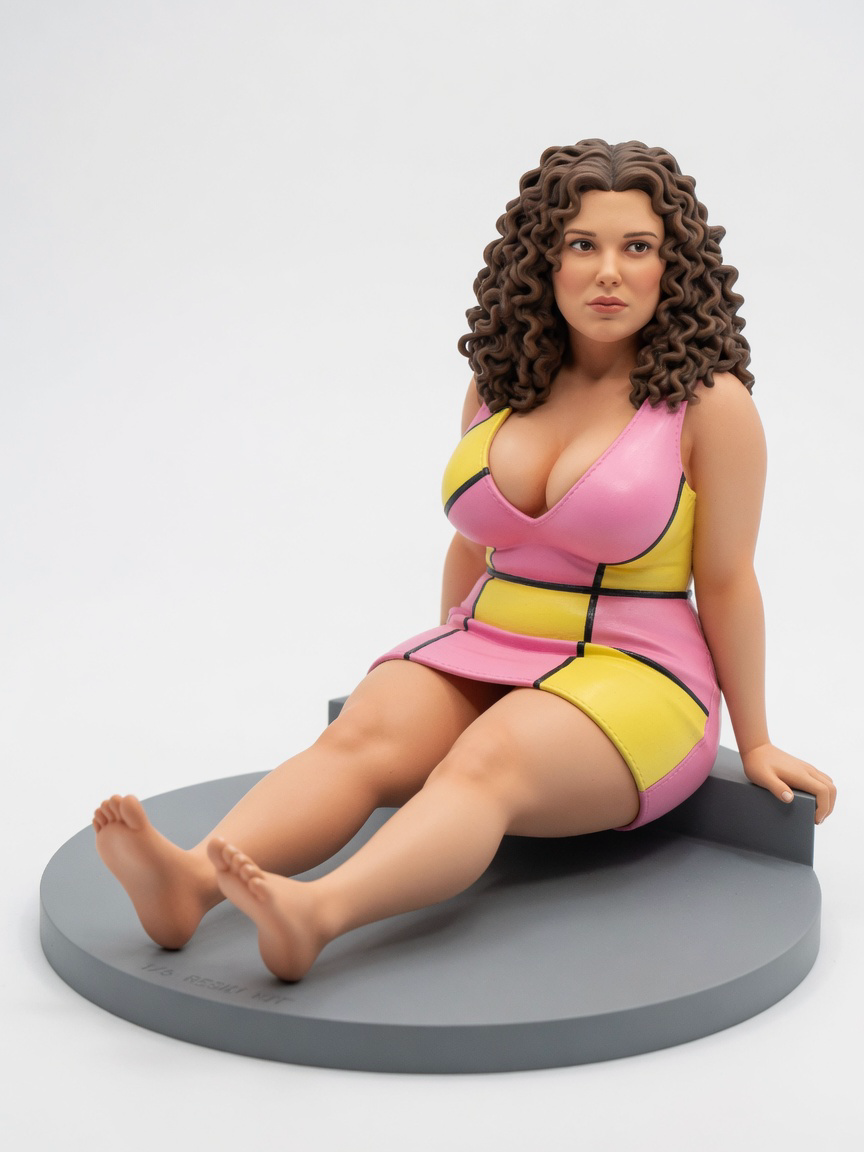 Figura garage kit Eleveny Alt · estilo Dojo · energia marcial · resina pintada a mano · Garage Kit Studio