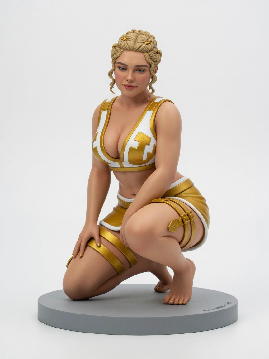 Figura garage kit Margoty Alt · estilo Tactica · vanguardia tactica live · resina pintada a mano · Garage Kit Studio