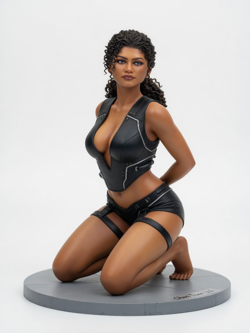 Figura garage kit Chana Micro V2 · estilo Noble · nobleza de pantalla · resina pintada a mano · Garage Kit Studio