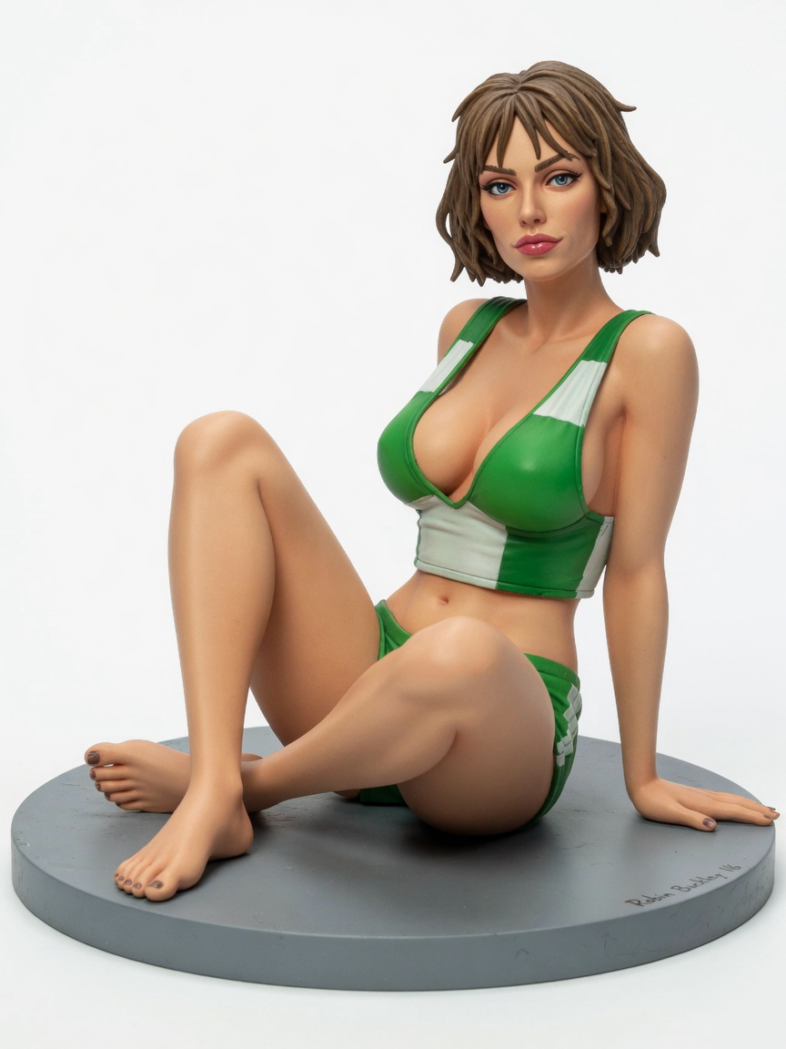 Figura garage kit Robbin Micro · estilo Mistico · misticismo sereno · resina pintada a mano · Garage Kit Studio