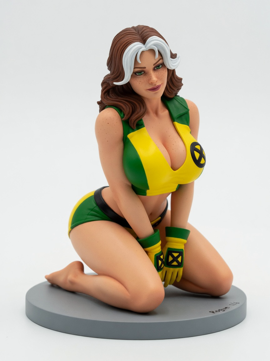 Figura garage kit Rogueh Micro · estilo Noble · nobleza de pantalla · resina pintada a mano · Garage Kit Studio