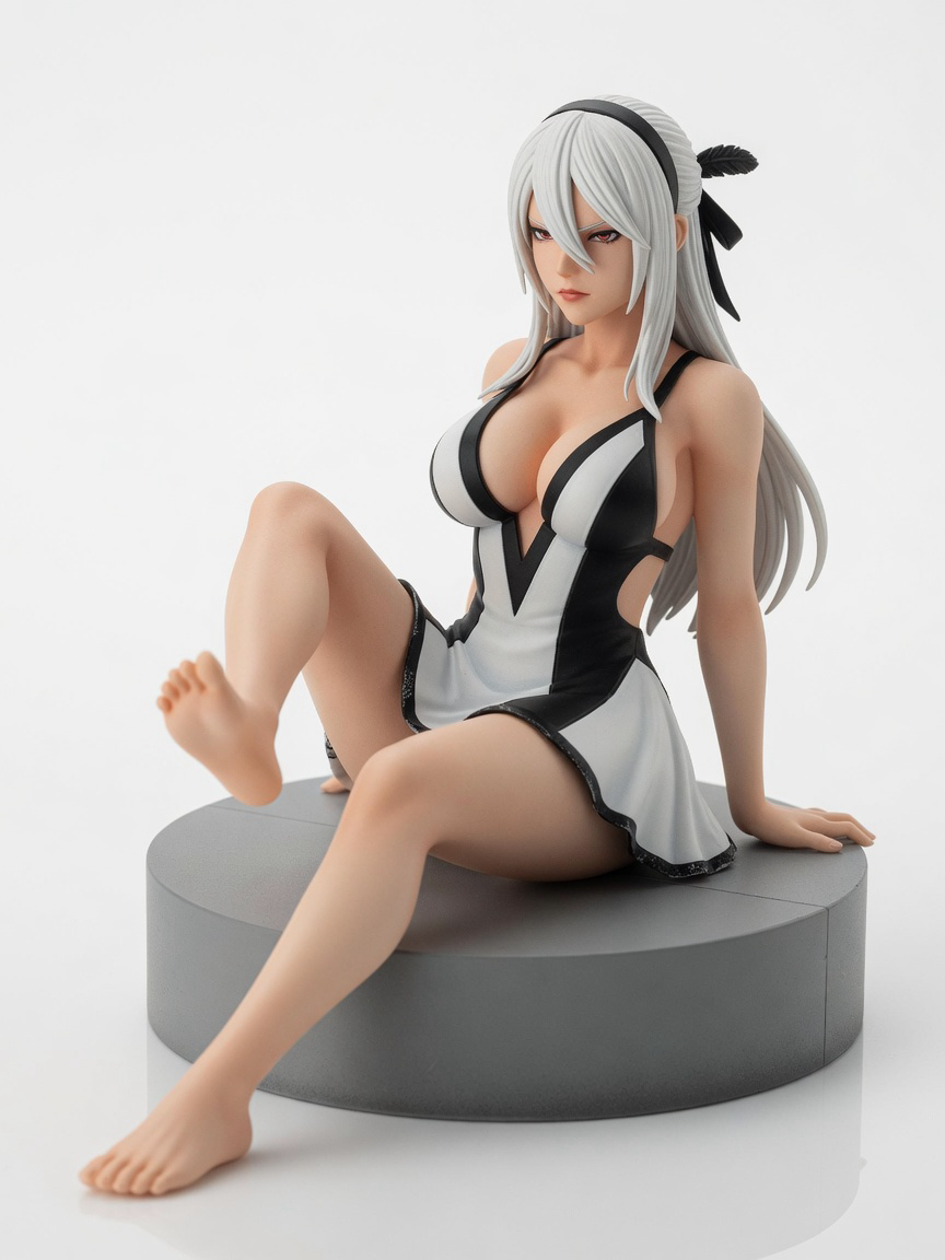 Figura garage kit A2a Alt · estilo Atelier · idol de atelier adulto · resina pintada a mano · Garage Kit Studio