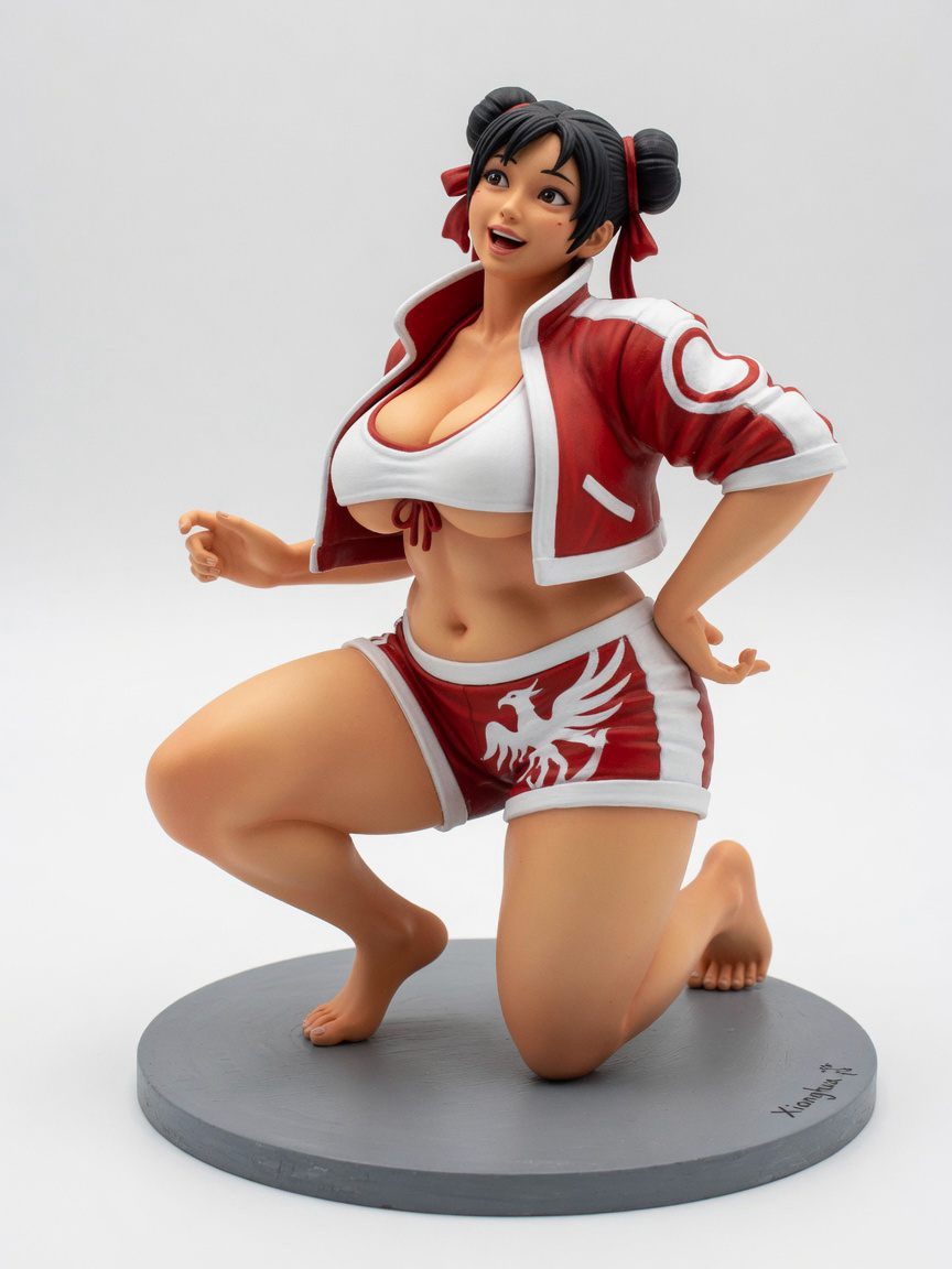 Figura garage kit Xianghuu · estilo Runas · maga de runas · resina pintada a mano · Garage Kit Studio