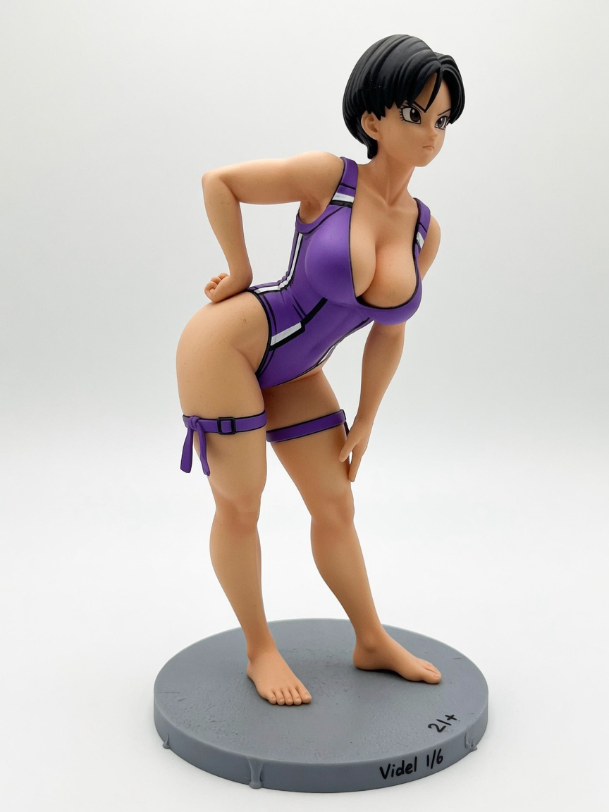 Figura garage kit Videla · estilo Mistico · misticismo sereno · resina pintada a mano · Garage Kit Studio