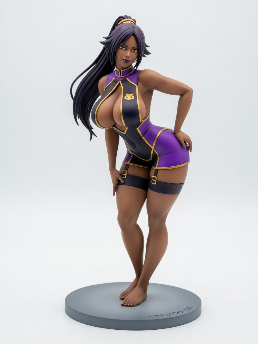 Figura garage kit Yoruechi · estilo Magia · heroina magica artesanal · resina pintada a mano · Garage Kit Studio