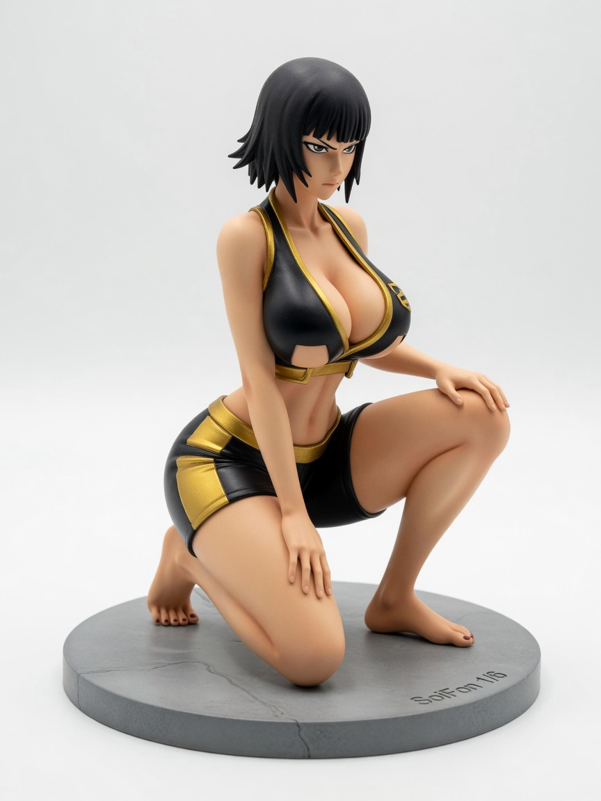 Figura garage kit Soe Fon Bloom · estilo Tactica · vanguardia tactica · resina pintada a mano · Garage Kit Studio