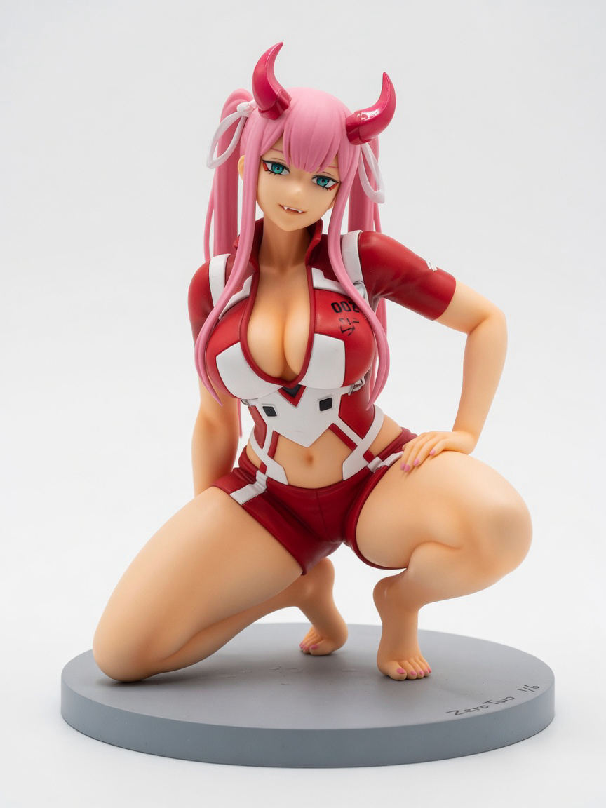 Figura garage kit Remm Bloom · estilo Magia · heroina magica artesanal · resina pintada a mano · Garage Kit Studio