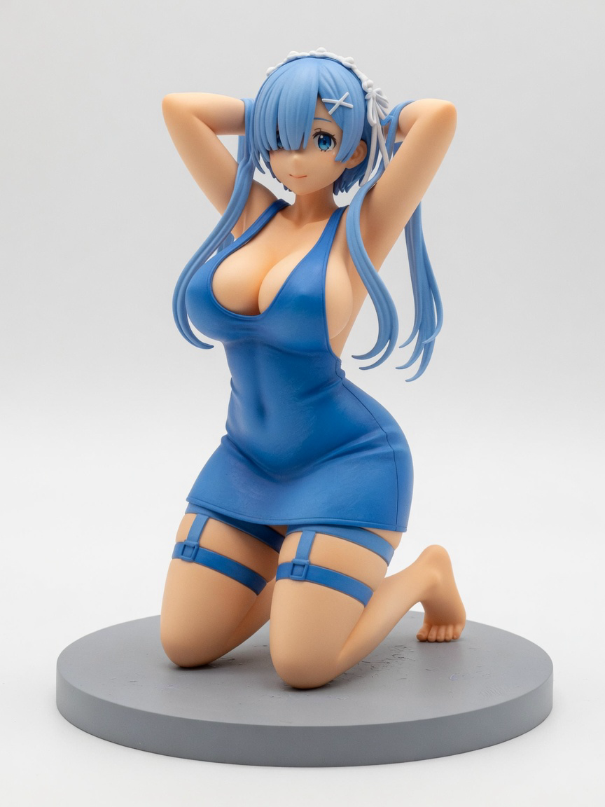 Figura garage kit Rema Alt · estilo Magia · heroina magica artesanal · resina pintada a mano · Garage Kit Studio