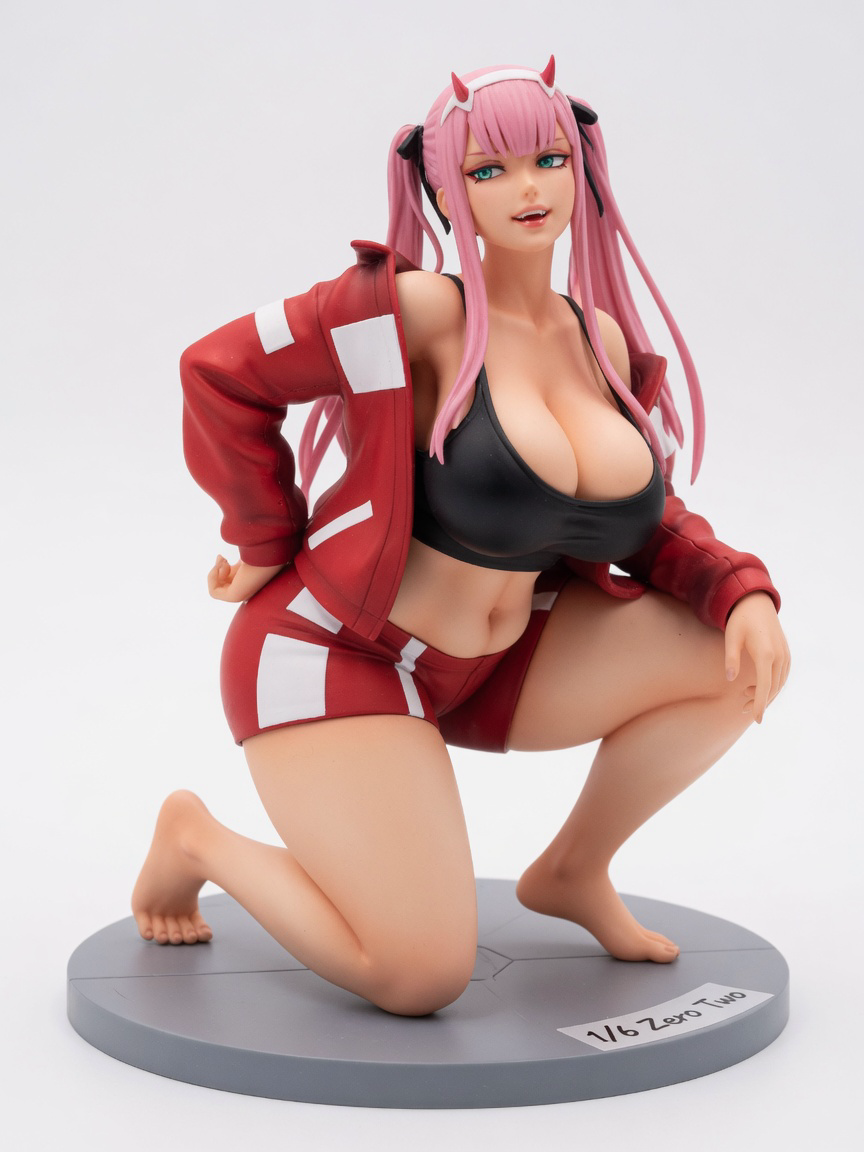 Figura garage kit Zero Twu · estilo Atelier · idol de atelier adulto · resina pintada a mano · Garage Kit Studio