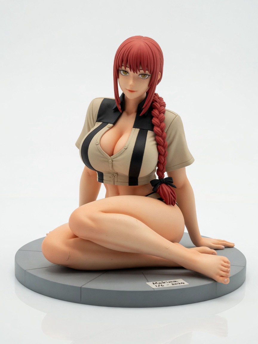 Figura garage kit Nakima · estilo Noble · nobleza de pantalla · resina pintada a mano · Garage Kit Studio