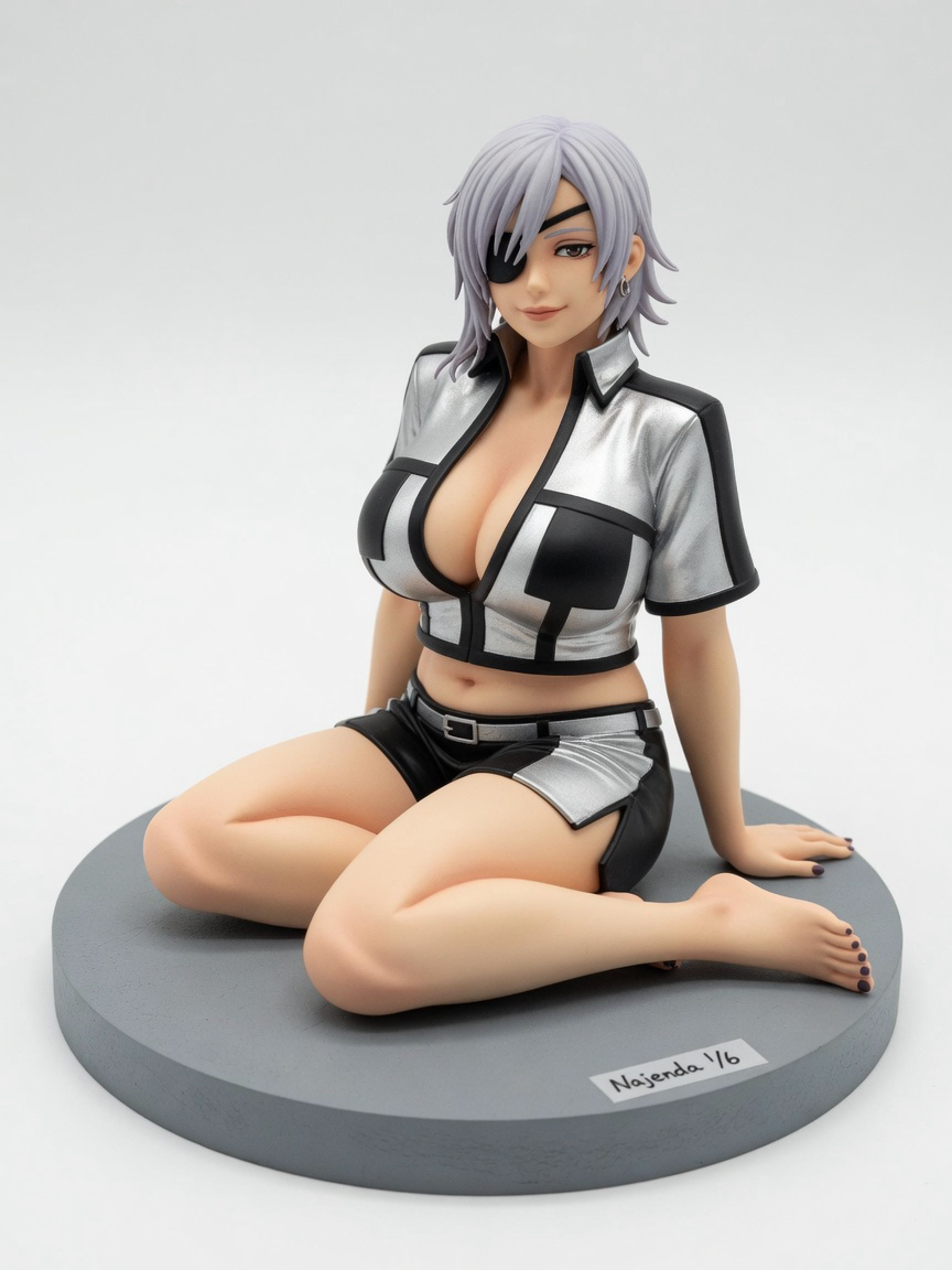 Figura garage kit Najendu · estilo Dojo · energia marcial · resina pintada a mano · Garage Kit Studio