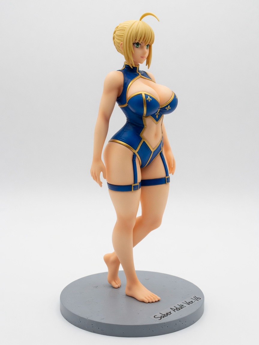 Figura garage kit Sabyr · estilo Aventura · aventura urbana · resina pintada a mano · Garage Kit Studio