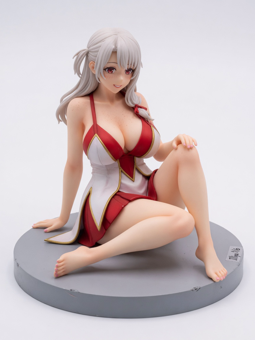 Figura garage kit Illia · estilo Dojo · energia marcial · resina pintada a mano · Garage Kit Studio