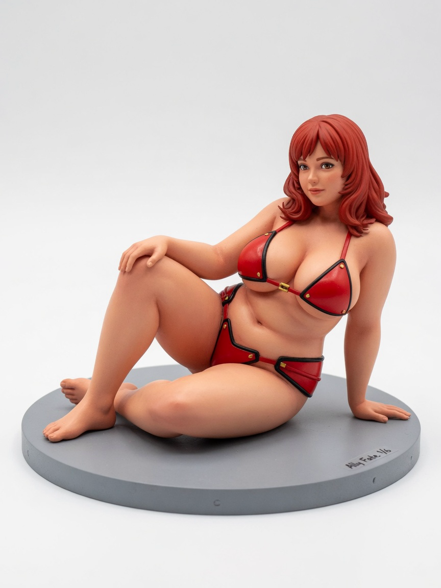 Figura garage kit Archir Ally · estilo Runas · maga de runas · resina pintada a mano · Garage Kit Studio