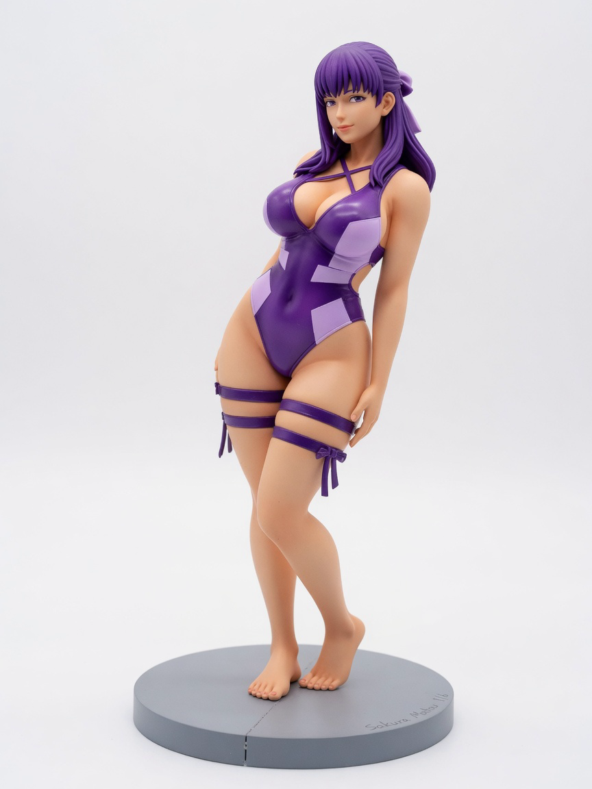 Figura garage kit Sakuraa Casual · estilo Tactica · vanguardia tactica · resina pintada a mano · Garage Kit Studio
