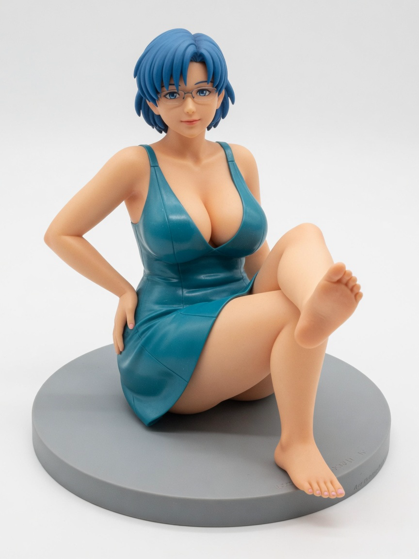 Figura garage kit Amy Mizuno Bloom · estilo Cyber · cyber resina · resina pintada a mano · Garage Kit Studio